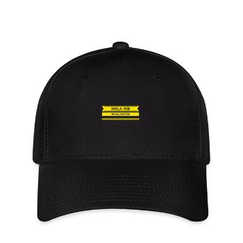 wie überraschend - Flexfit Cap - Schwarz - Vorne