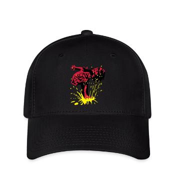 splash - Flexfit Cap - Schwarz - Vorne