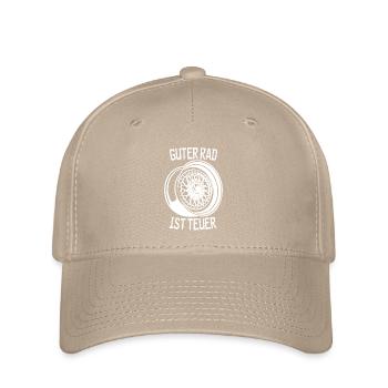 guter rad ist teuer - Flexfit Cap - Khaki - Vorne