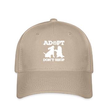 Adoptez ne pas magasiner - Casquette Flexfit - kaki - Devant