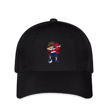  de l'équipe nationale du COSTA RICA - Casquette Flexfit - noir - Devant