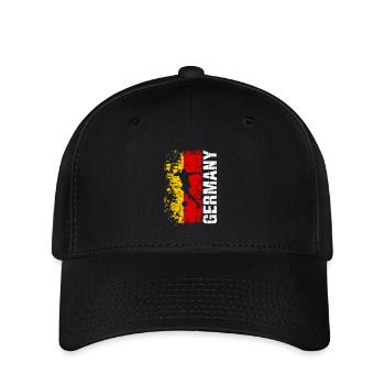 Équipe nationale de football d'Allemagne - cadeau - Casquette Flexfit - noir - Devant