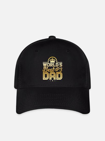 Bester Vater der Welt - Flexfit Cap - Schwarz