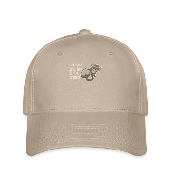 Ferret Friend - Ferret - Spirit Animal - Flexfit Cap - khaki - Front