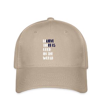 Be The Good In The World T-Shirt - Flexfit Cap - Khaki - Vorne