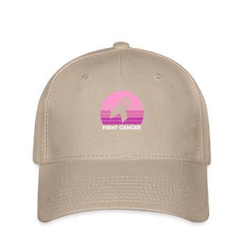 Cancer du sein - Casquette Flexfit - kaki - Devant