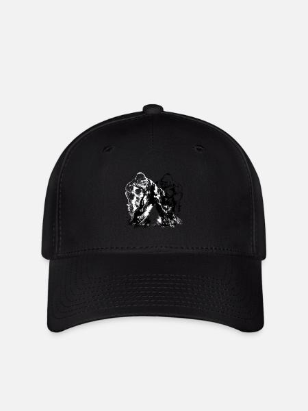 Gorilla BlancoyBlack - Flexfit Cap - black