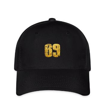 sixty nine soixante-neuf 69 Fellation Oral - Casquette Flexfit - noir - Devant