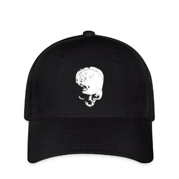 skull - Flexfit Cap - Schwarz - Vorne