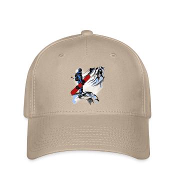 Snowboarding - Flexfit Cap - Khaki - Vorne