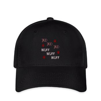 Christmas dog Christmas dog - Flexfit Cap - black - Front