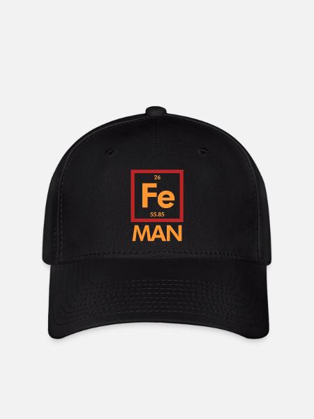 Science nerd elements - Flexfit Cap - black