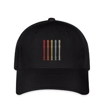 Recorder Flute - Flexfit Cap - black - Front