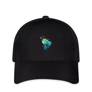 Südamerika - Flexfit Cap - Schwarz - Vorne