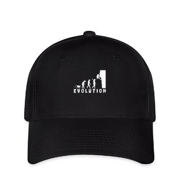 Escalade Bouldern Evolution - Casquette Flexfit - noir - Devant