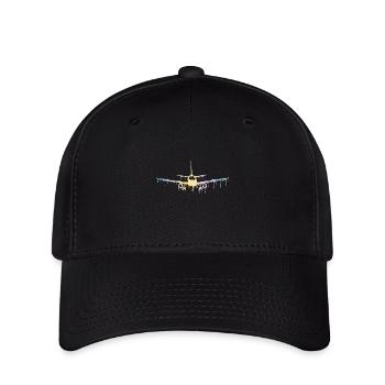 Avion - Casquette Flexfit - noir - Devant