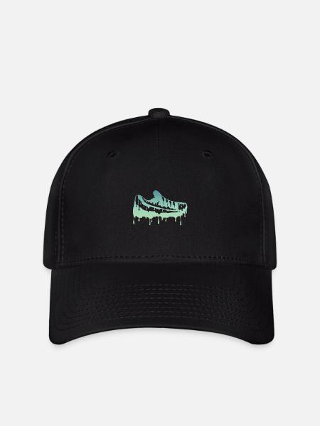 Bunte Schuhe - Flexfit Cap - Schwarz