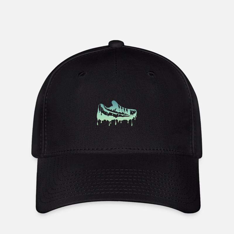 Bunte Schuhe - Flexfit Cap - Schwarz