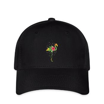Flamingo - Casquette Flexfit - noir - Devant
