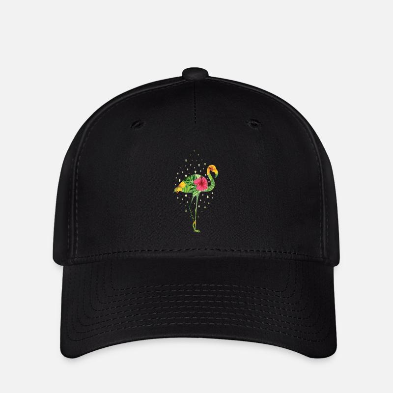 Flamingo - Casquette Flexfit - noir
