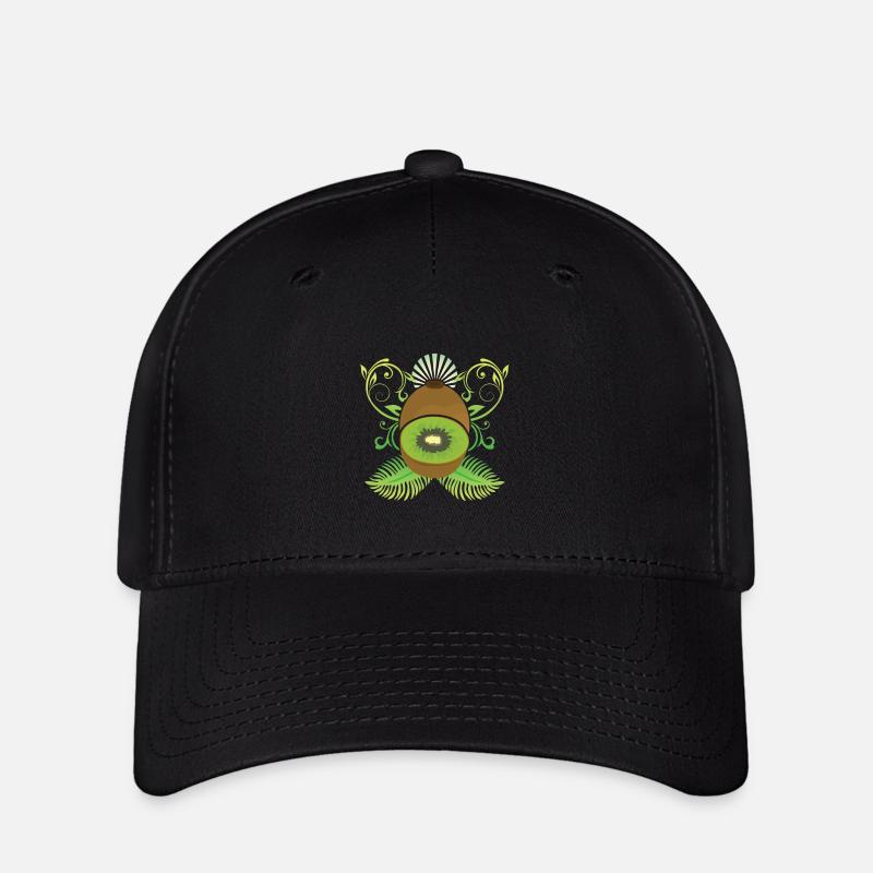 Kiwi - Casquette Flexfit - noir