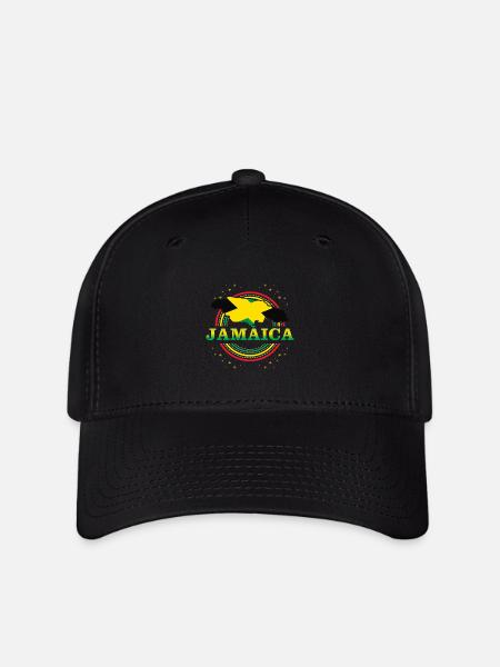 Jamaica - Flexfit Cap - black