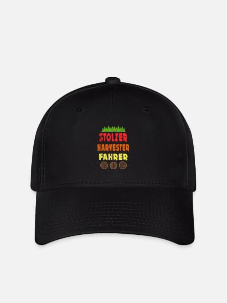 Harvester - Flexfit Cap - Schwarz