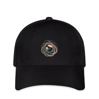 Breakdance - Casquette Flexfit - noir - Devant