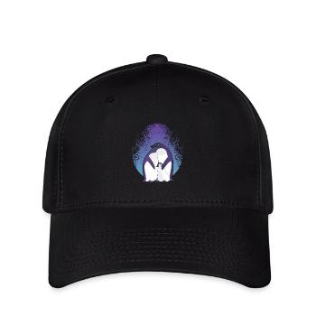 Penguin Family - Flexfit Cap - black - Front
