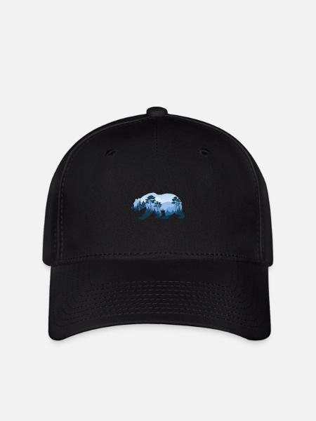 Bears design - Flexfit Cap - black