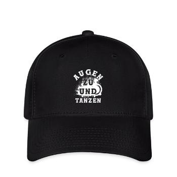 Tanzen Spruch - Flexfit Cap - Schwarz - Vorne