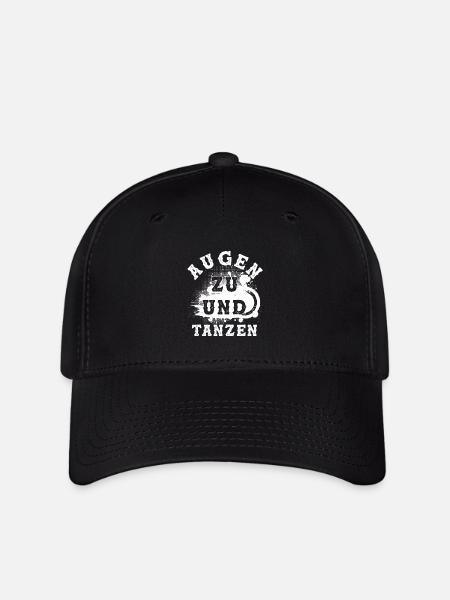 Tanzen Spruch - Flexfit Cap - Schwarz