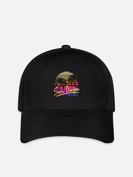 San Diego - Flexfit Cap - Schwarz
