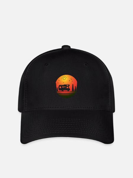Camping motorhome - Flexfit Cap - black
