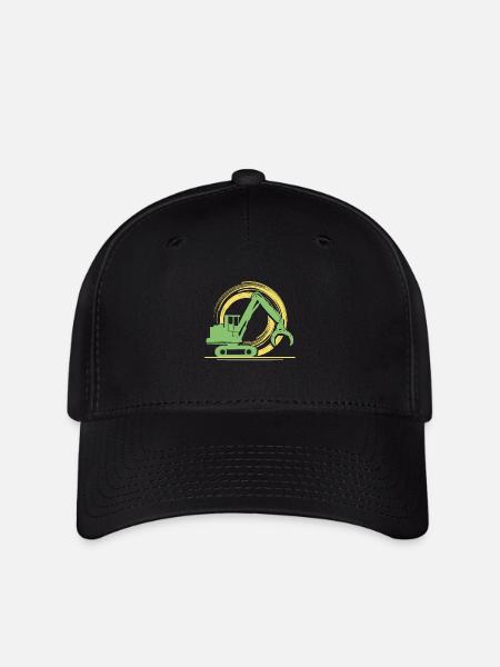 Harvester - Flexfit Cap - Schwarz
