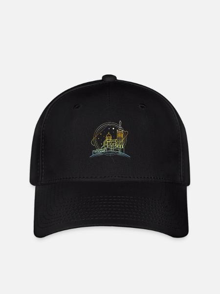 Marseille - Casquette Flexfit - noir