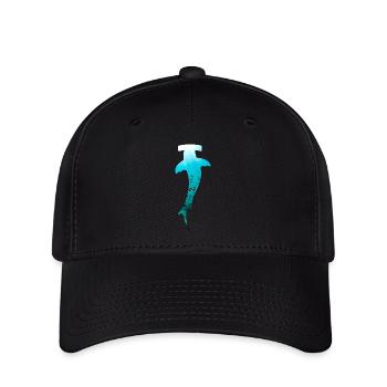 Hammerhai Tauchen - Flexfit Cap - Schwarz - Vorne