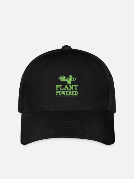 Vegan Bodybuilding - Flexfit Cap - Schwarz