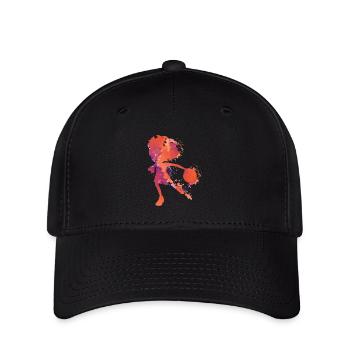 Handball Splash - Flexfit Cap - Schwarz - Vorne