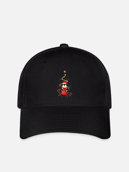 Penguin Christmas - Flexfit Cap - black