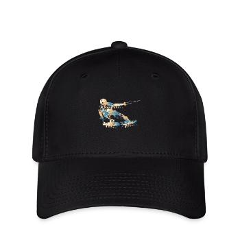 Splash de wakeboard - Casquette Flexfit - noir - Devant