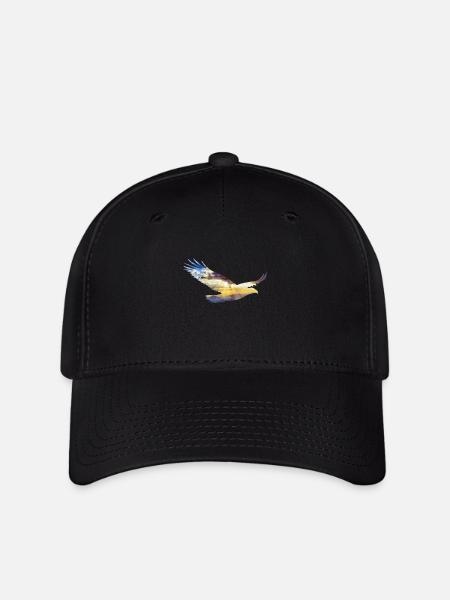Adler Berge - Flexfit Cap - Schwarz