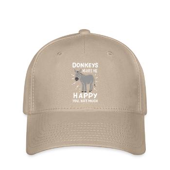 Esel Maultier - Flexfit Cap - Khaki - Vorne