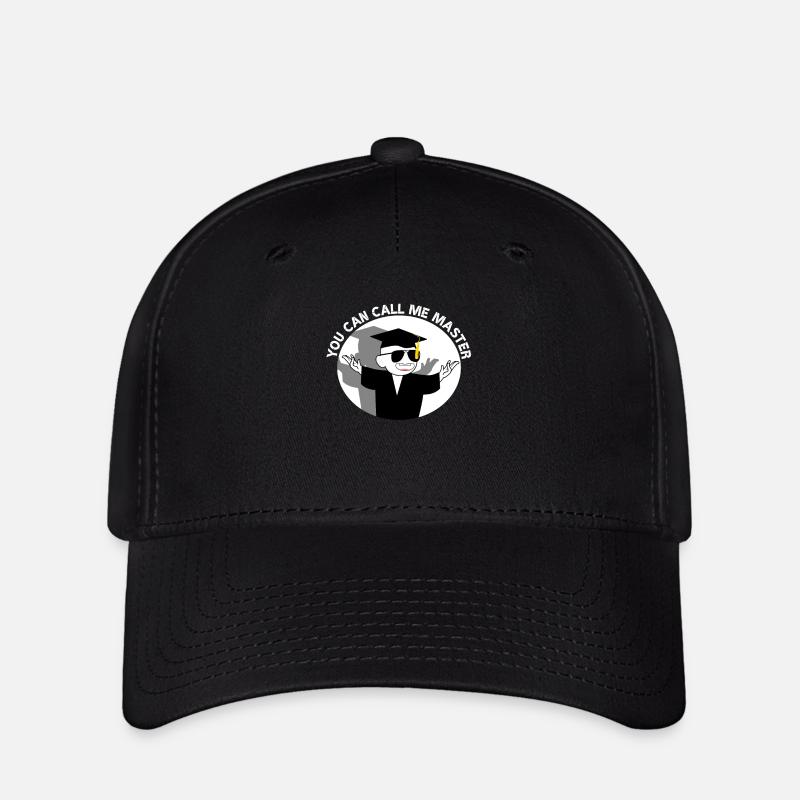 Smiling Student You Can Call Me Master Cool - Flexfit Cap - black