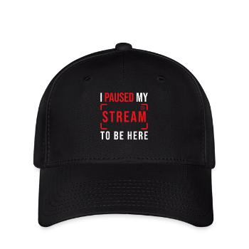 Streamer Streaming Livestream Gift - Flexfit Cap - black - Front