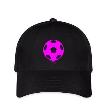 Frauenfußball - Flexfit Cap - Schwarz - Vorne