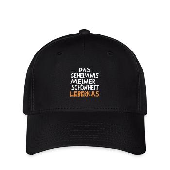 Leberkas - Flexfit Cap - Schwarz - Vorne