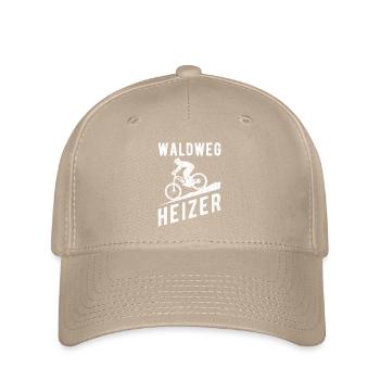 Downhill Waldweg Heizer - Flexfit Cap - Khaki - Vorne