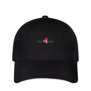 Klettern Outfit - Flexfit Cap - Schwarz - Vorne