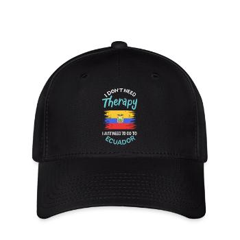 Ecuador - Flexfit Cap - Schwarz - Vorne